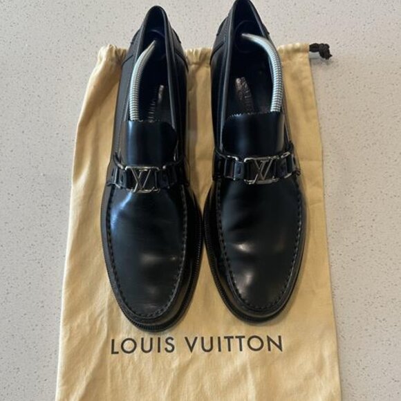 Louis Vuitton Major Loafer Size 10 UK (US Size 11) Black - Picture 1 of 11
